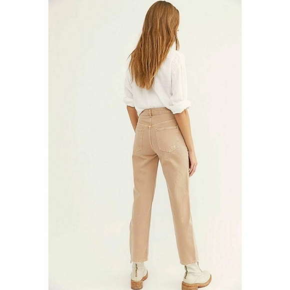 We The Free High Rise Bohemian Jeans Dakota Straight Leg Womens Spring - Picture 12 of 15